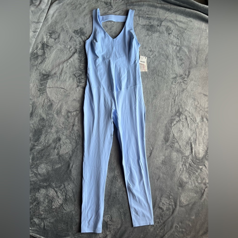 FP Movement by Free People Light Blue Jumpsuit